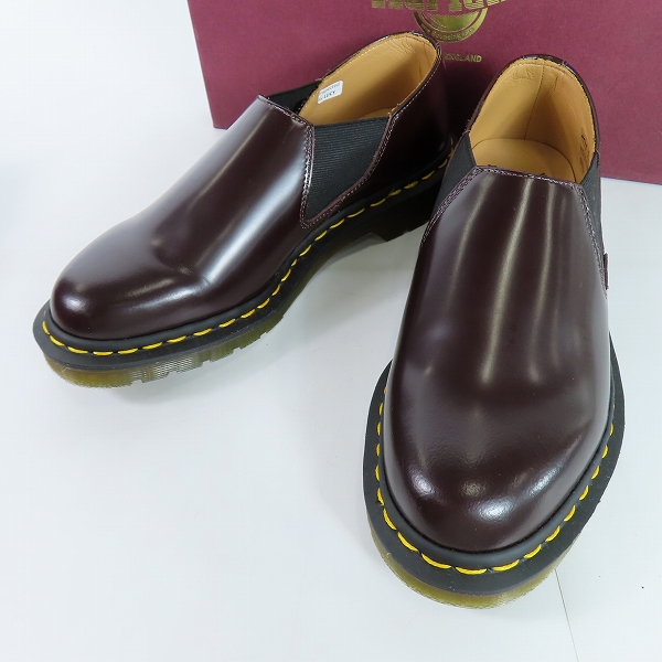 実際に弊社で買取させて頂いたDr.Martens×COMME des GARCONS/ドクターマーチン×コムデギャルソン EMILS サイドゴアシューズ 15170601/UK5