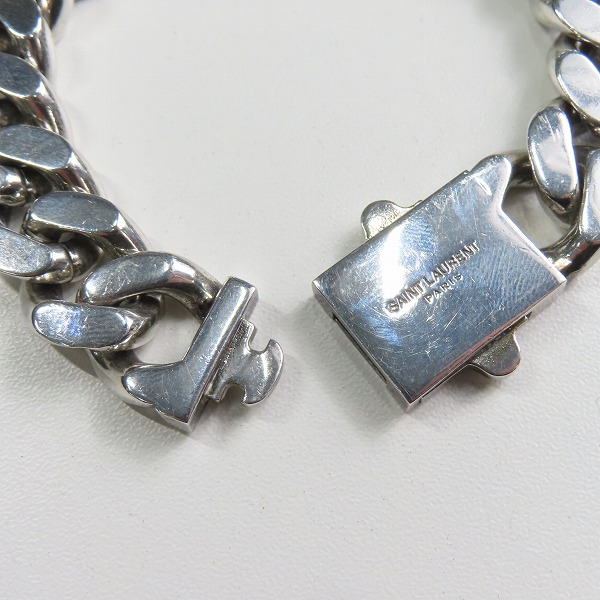 実際に弊社で買取させて頂いたSaint Laurent/サンローラン 喜平チェーン ブレスレットの画像 3枚目