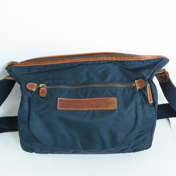 実際に弊社で買取させて頂いたFelisi/フェリージ ショルダーバッグ ナイロン×レザー 9362