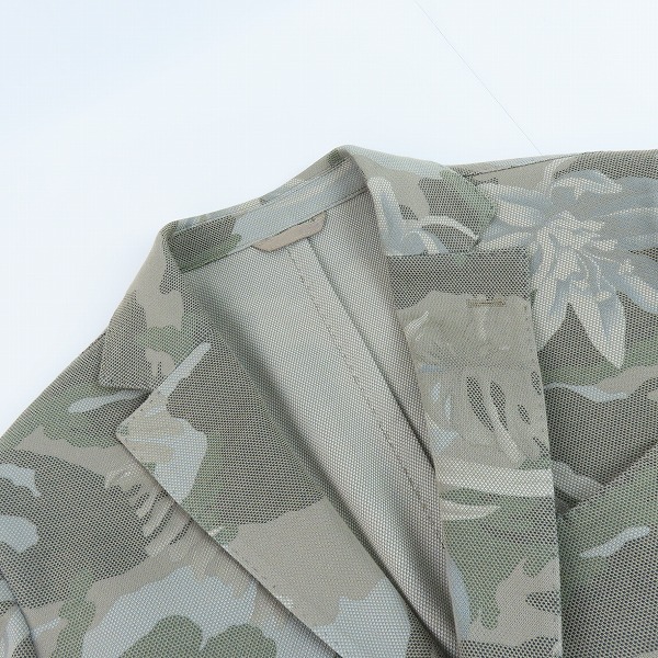 実際に弊社で買取させて頂いたHYDROGEN/ハイドロゲン ボタニカル柄 ジャケット/50Rの画像 6枚目