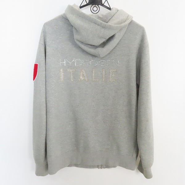 実際に弊社で買取させて頂いたHYDRGEN/ハイドロゲン zip up hoodie パーカー/XLの画像 1枚目