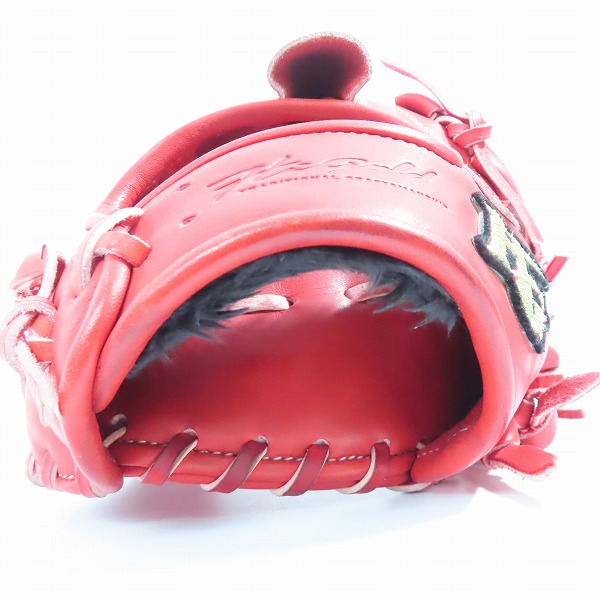 実際に弊社で買取させて頂いたHi-Gold/ハイゴールド 心極 軟式 投手用 グローブ KKG-5101の画像 7枚目