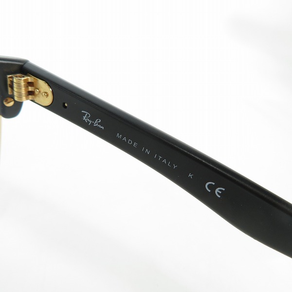 実際に弊社で買取させて頂いた(3)Ray-Ban/レイバン CLUBMASTER クラブマスター メガネフレーム/アイウェア RB4175 877の画像 4枚目