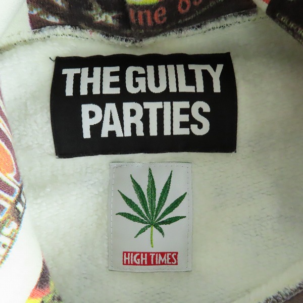 実際に弊社で買取させて頂いたWACKO MARIA /ワコマリア 18SS/HIGH TIMES/ハイタイムズパーカー Lの画像 5枚目