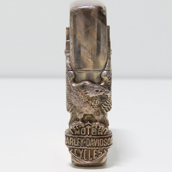 実際に弊社で買取させて頂いたZIPPO/ジッポー HARLEY DAVIDSON/ハーレーダビッドソン サイドメタル 95年製の画像 4枚目
