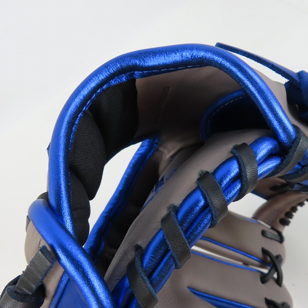 実際に弊社で買取させて頂いたRawlings/ローリングス  大人用 軟式 内野手用 HYPER TECH COLORS/ハイパーテックカラーズ  野球グラブ/グローブ GR4HTCN62の画像 3枚目