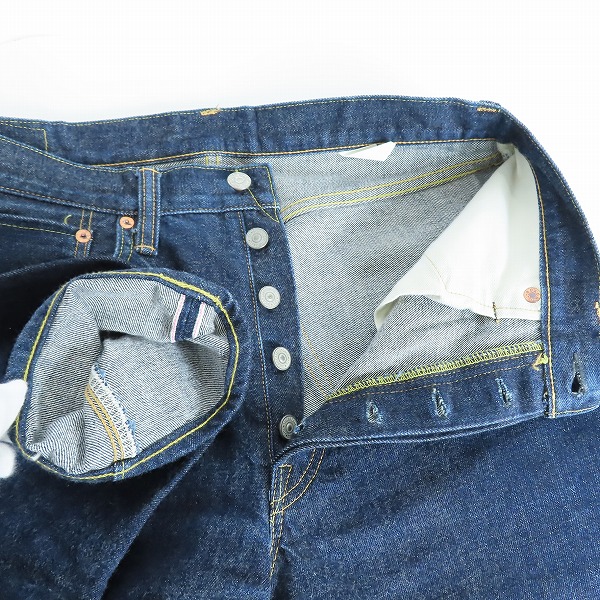 実際に弊社で買取させて頂いたSUGAR CANE/シュガーケン Lot2021 デニムパンツ ジーンズ SC42021 W32L30の画像 2枚目