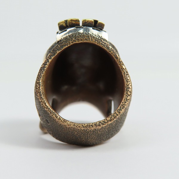 実際に弊社で買取させて頂いた【ギャラ付き】STARLINGEAR/スターリンギア ワンオフ パンチャーマザーファッカー キーパーカスタム リング 22-23号の画像 4枚目