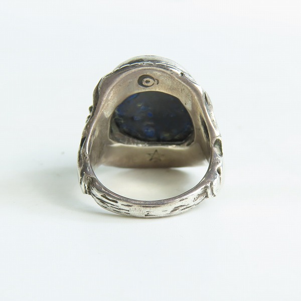 実際に弊社で買取させて頂いたALEX STREETER/アレックスストリーター 2013年限定 エンジェルハート リング ラピスラズリ 22号の画像 4枚目