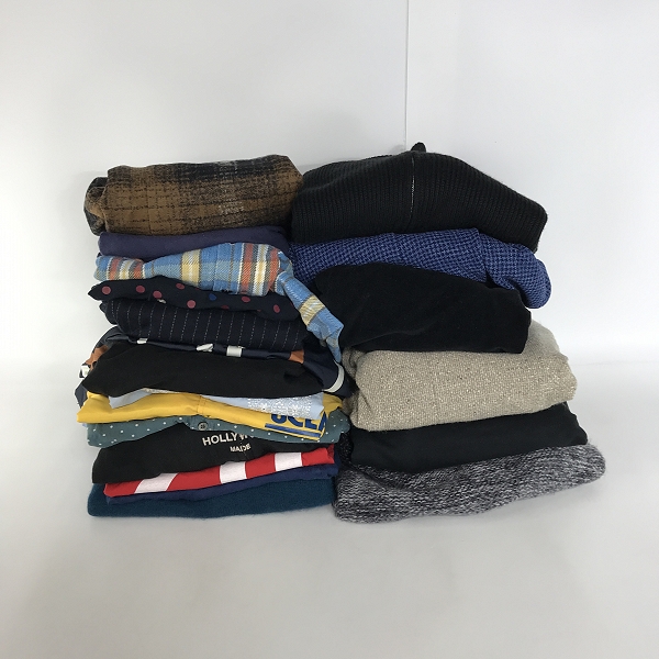 実際に弊社で買取させて頂いた【おまとめ】チャンピオン/ポロラルフローレン/シップス 他 メンズ/キッズ/レディース Tシャツ/シャツ/セーター 等の画像 1枚目