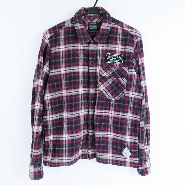 実際に弊社で買取させて頂いたCRIMIE/クライミー チェック 長袖シャツ M