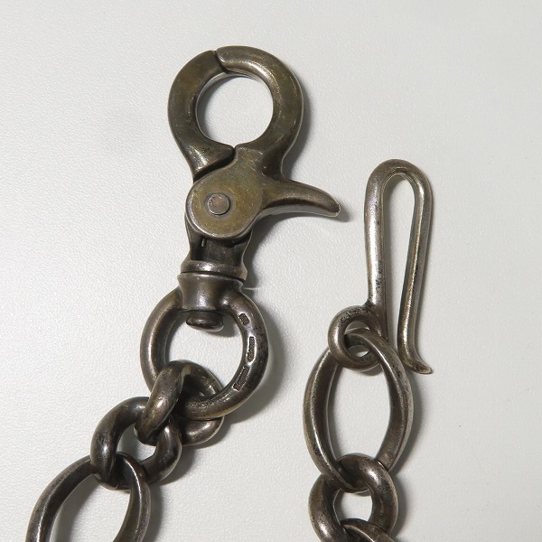 実際に弊社で買取させて頂いたCELT&COBRA/ケルトアンドコブラ Argent Gleam/アージェントグリｰム製 ウォレットチェーン 1クリップの画像 2枚目