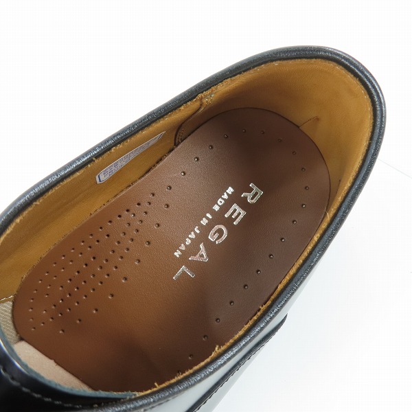 実際に弊社で買取させて頂いたREGAL/リーガル ストレートチップ レザー ビジネスシューズ 315R/26.5の画像 4枚目