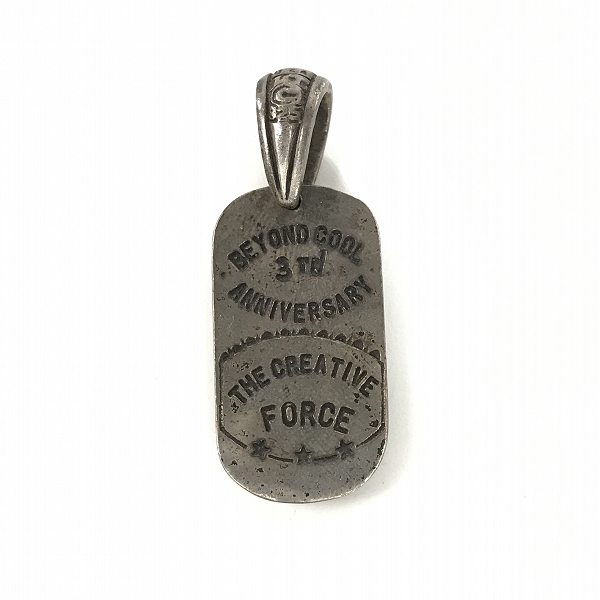 実際に弊社で買取させて頂いた【ギャラ付き】LEATHERS AND TREASURES/レザーズ&トレジャーズ 3rd Annivarsary Dogtag Lion ドッグタグの画像 2枚目