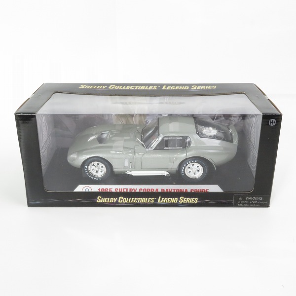 実際に弊社で買取させて頂いた【未開封】SHELBY COLLECTIBLES 1/18 1965 SHELBY COBRA DAYTONA COUPE/シェルビー コブラ デイトナ クーペ シルバー ミニカー