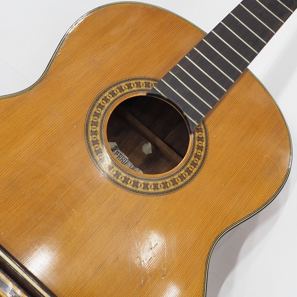 実際に弊社で買取させて頂いた★【弦無し】FERNANDES/フェルナンデス GC-20 クラシックギター/ガットギターの画像 6枚目