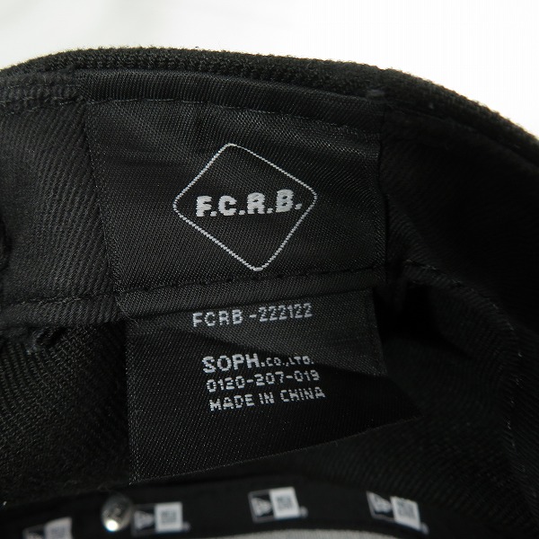 実際に弊社で買取させて頂いたF.C.Real Bristol×NEW ERA/エフシーレアルブリストル×ニューエラ キャップの画像 5枚目