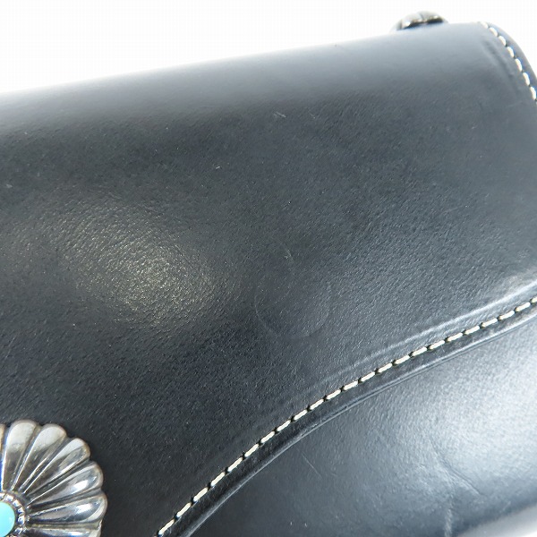 実際に弊社で買取させて頂いたFUNNY/ファニー  長財布 ブラックの画像 7枚目