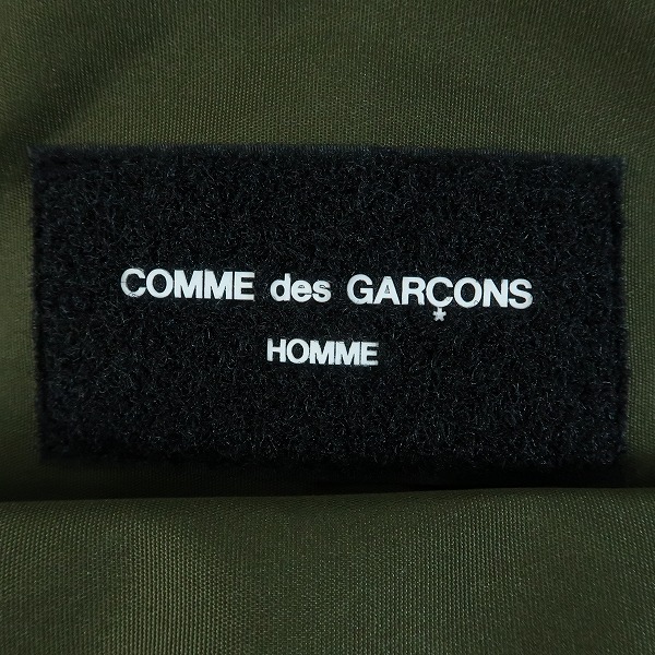 実際に弊社で買取させて頂いたCOMME des GARCONS HOMME×PORTER/コムデギャルソンオム×ポーター コーデュラエステルオックス バックパック HJ-K201-051の画像 5枚目