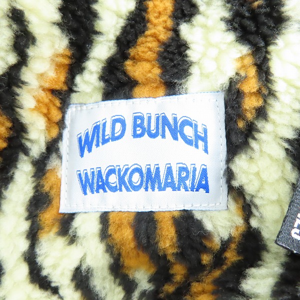 実際に弊社で買取させて頂いたWACKO MARIA/ワコマリア GUILTY PARTIES WILD BUNCH リバーシブル ボア フリース ジャケット/Sの画像 5枚目