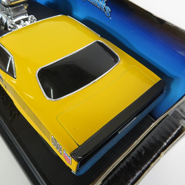 実際に弊社で買取させて頂いたFUNLINE/ファンライン MUSCLE MACHINES/マッスルマシーンズ 1/18 ’70 CUDA/クーダ ミニカー ダイキャストカーの画像 3枚目