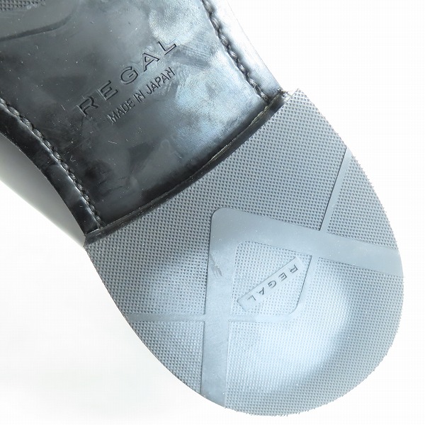 実際に弊社で買取させて頂いたREGAL/リーガル モンクストラップ ビジネスシューズ 07NR/25.0の画像 6枚目