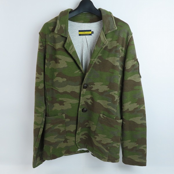 実際に弊社で買取させて頂いたHYDROGEN/ハイドロゲン カモフラ柄 2Bテーラードジャケット/S