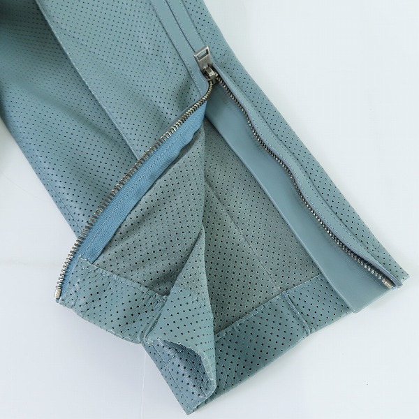 実際に弊社で買取させて頂いたTOM FORD/トムフォード 羊革 レザーパンツ/48の画像 6枚目