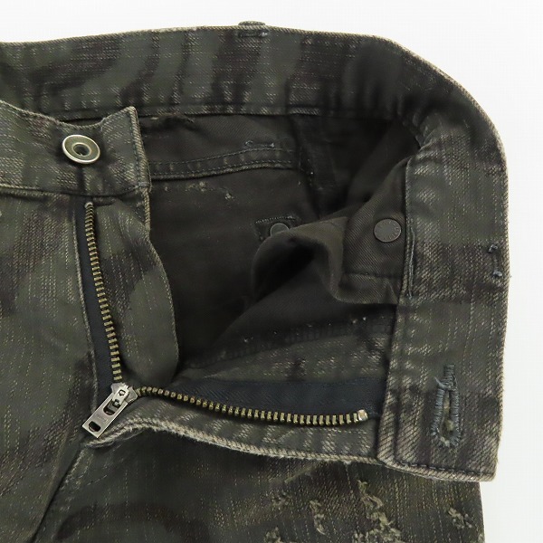 実際に弊社で買取させて頂いたLGB/ルグランブルー ダメージ デニム パンツ LAZY-S-WOLF 2270421T/29の画像 4枚目