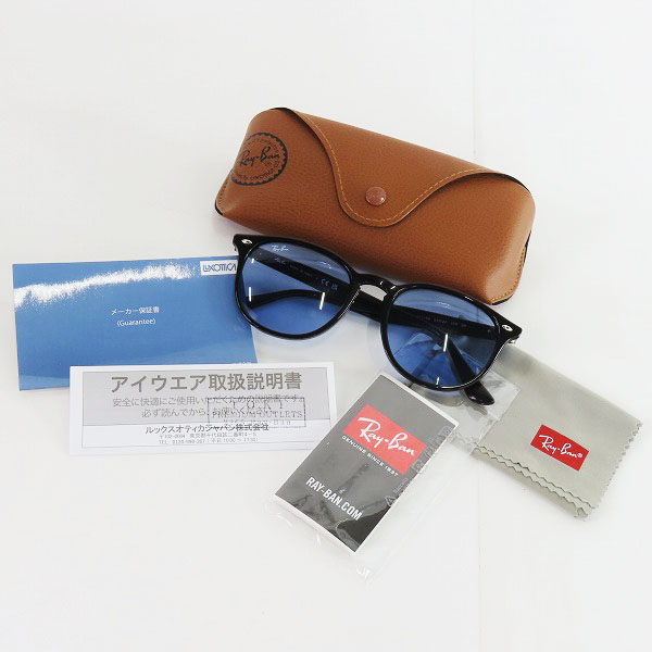 実際に弊社で買取させて頂いたRay-Ban/レイバン ウェリントン サングラス/アイウェア RB4259-F 601の画像 9枚目