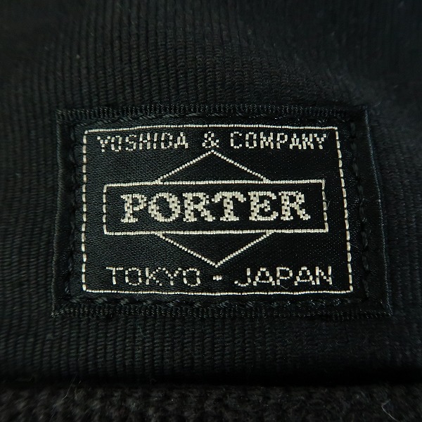 実際に弊社で買取させて頂いたBUZZ RICKSON'S×PORTER/バズリクソンズ×ポーター WilliamGibson/ウィリアムギブソン トートバッグ ブラックの画像 4枚目