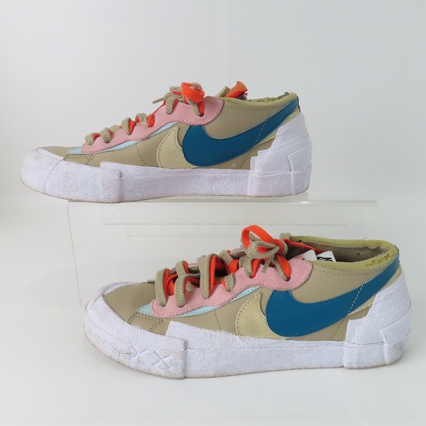 実際に弊社で買取させて頂いたNIKE×SACAI×KAWS/ナイキ×サカイ×カウズ BLAZER LOW/ブレーザー ロー Reed/リード DM7901-200/26.5の画像 3枚目