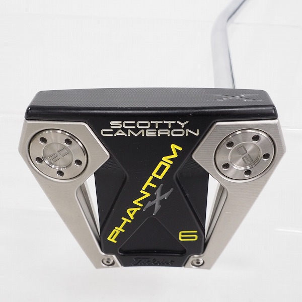 実際に弊社で買取させて頂いたScotty Cameron/スコッティキャメロン PHANTOM X6/ファントム パター 32.25インチ ヘッドカバー付きの画像 4枚目