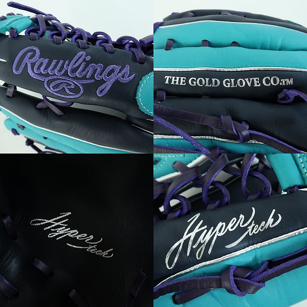 実際に弊社で買取させて頂いたRawlings/ローリングス HYPER TECH GR4HTCY719  軟式 外野手 右投げ用 グローブの画像 7枚目