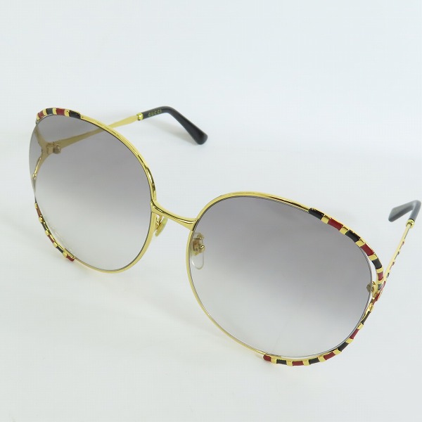 実際に弊社で買取させて頂いたGUCCI/グッチ インターロッキングG グラデーション/サングラス/アウェア GG0595S 006