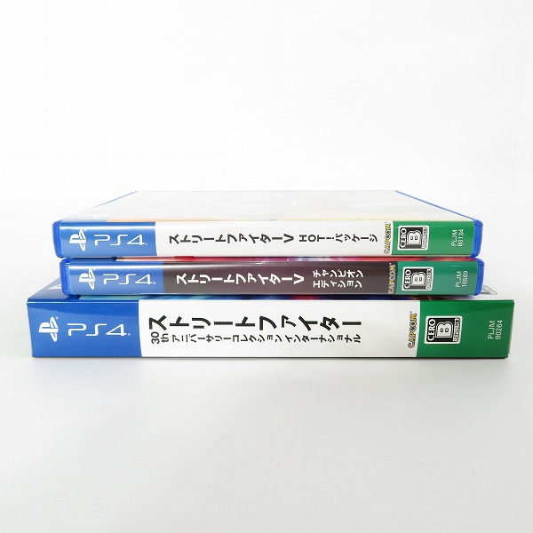 実際に弊社で買取させて頂いたプレイステーション4/PS4用 ソフト カプコン ストリートファイター V HOT!パッケージ/チャンピオンエディション 他 3点セットの画像 6枚目