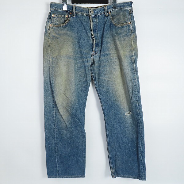 実際に弊社で買取させて頂いたLEVIS/リーバイス 501/USA製/ボタン裏刻印501/スモールe デニムパンツ 501-6182/W36L32