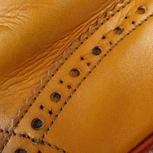 実際に弊社で買取させて頂いたTricker's/トリッカーズ MALTON/モルトン ウイングチップ ブーツ ブラウン M2508/9の画像 8枚目
