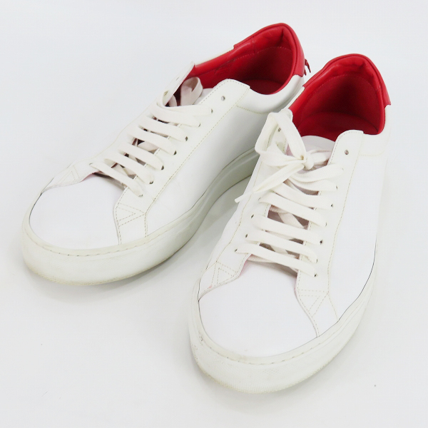 実際に弊社で買取させて頂いたGIVENCHY/ジバンシィ Urban Street レザースニーカー/42