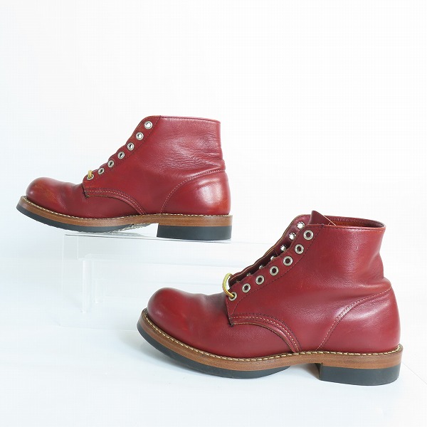 実際に弊社で買取させて頂いたRED WING/レッドウィング アイリッシュセッター ブーツ 犬タグ 8166/6.5Dの画像 3枚目