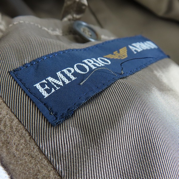 実際に弊社で買取させて頂いたEMPORIO ARMANI/エンポリオアルマーニ   ロングコート/Lの画像 3枚目