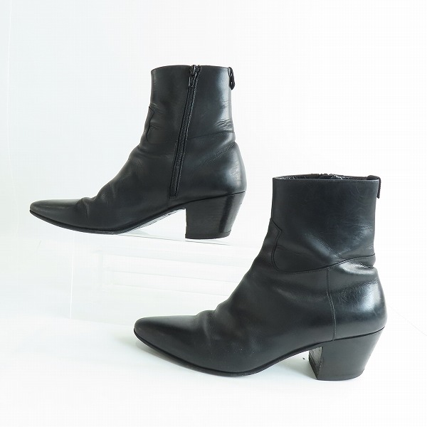 実際に弊社で買取させて頂いたCELINE/セリーヌ ジャクノサイドジップブーツ/ヒールブーツ MG0291/40 の画像 3枚目