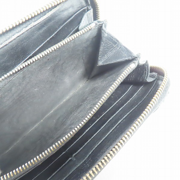 実際に弊社で買取させて頂いたBOTTEGA VENETA/ボッテガヴェネタ イントレチャート ラウンドファスナー 長財布の画像 5枚目
