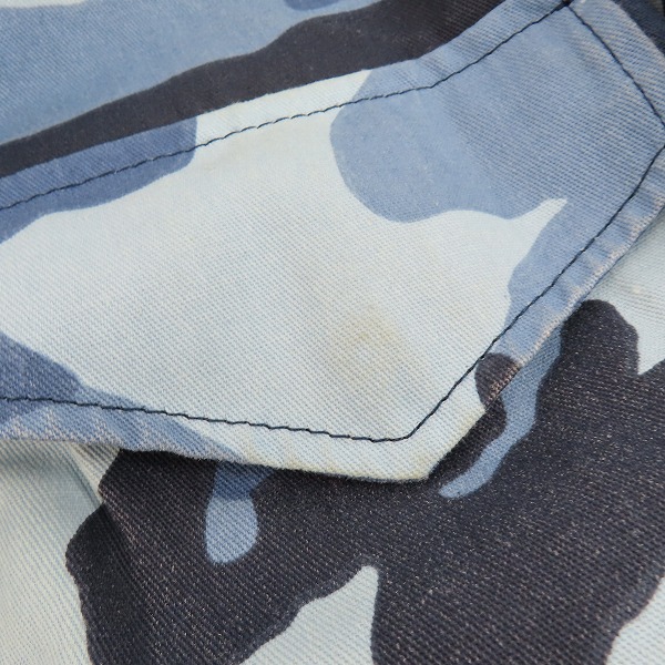 実際に弊社で買取させて頂いたALPHA INDUSTRIES/アルファインダストリーズ 米軍/U.S.ARMY Camo Combat Coat/カモフラコンバットコート 8415-01-099-7836/Sの画像 5枚目