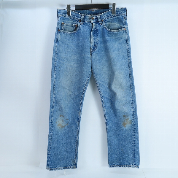 実際に弊社で買取させて頂いたLEVI'S/リーバイス USA 78年製 刻印8 TALONジップ スモールe デニムパンツ 505-0217 /W32L29