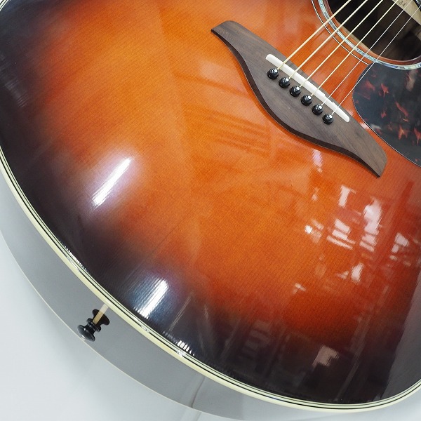 実際に弊社で買取させて頂いた★YAMAHA/ヤマハ FS830 アコースティックギター/アコギ ソフトケース付の画像 6枚目
