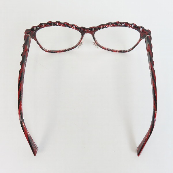 実際に弊社で買取させて頂いたalain mikli/アランミクリ Puzzle/パズル 度入り眼鏡/メガネフレーム/アイウェア A03018 4110の画像 3枚目