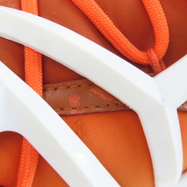 実際に弊社で買取させて頂いたJIMMY CHOO/ジミーチュウ Cosmos/コスモス スニーカー オレンジ/42の画像 7枚目