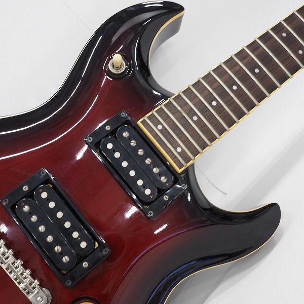 実際に弊社で買取させて頂いた★【弦無し】YAMAHA/ヤマハ YSG-II WR ダブルカッタウェイ エレキギター 日本製 ソフトケース付の画像 4枚目