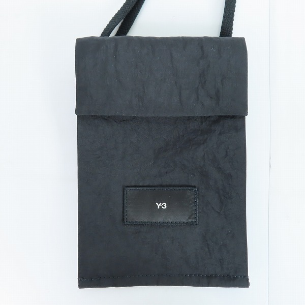 実際に弊社で買取させて頂いた(2)Y-3/ワイスリー ヨウジヤマモト×アディダス PKT BAG ショルダーポーチ A43010/IW6385の画像 1枚目